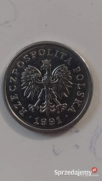 Moneta 1 z 1991 stan 1 SALE śląskie Jastrzębie-Zdrój sprzedam