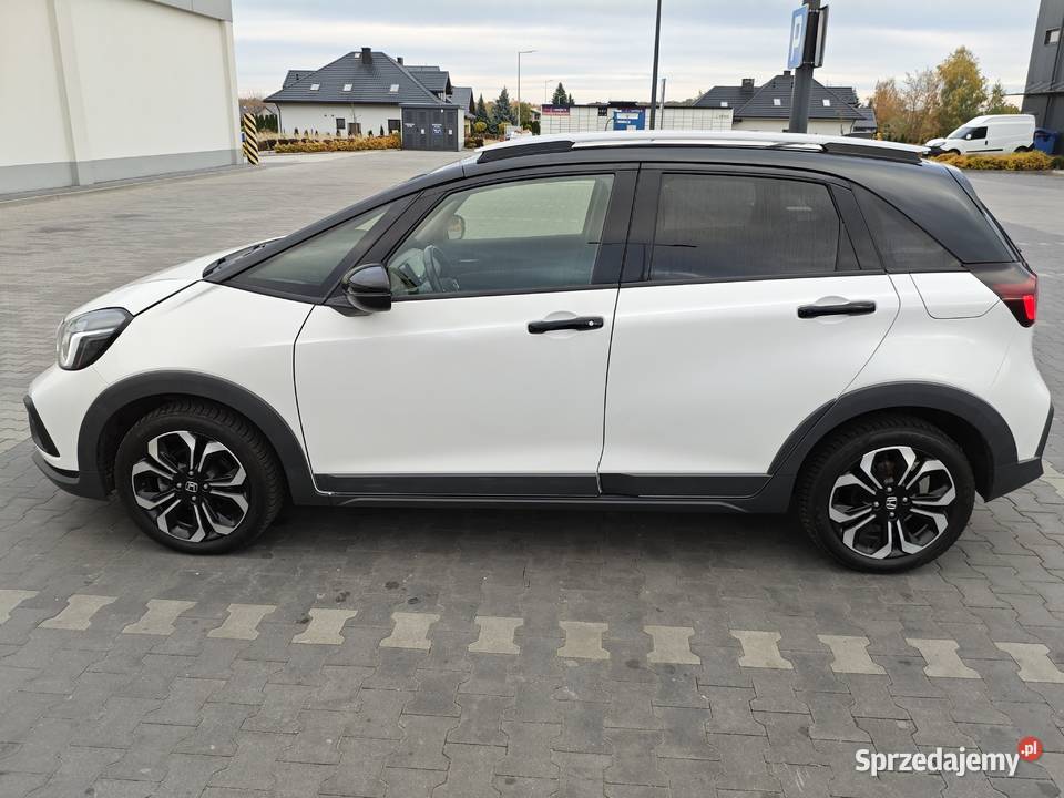 Honda Jazz V Crosstar 2022 Full Hybrid 15 White wielofunkcyjna kierownica