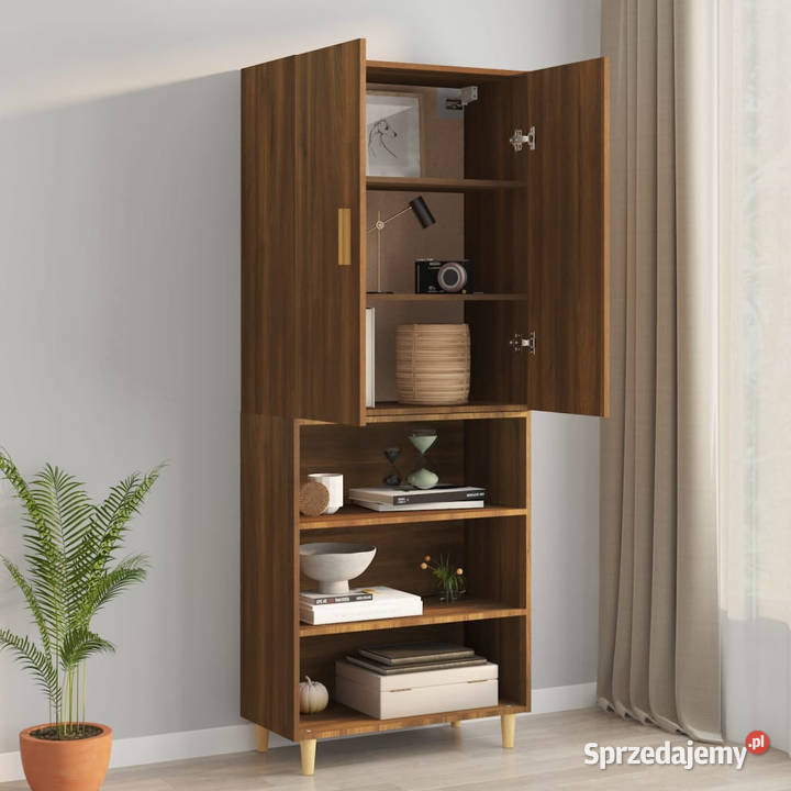 Szafka wisząca brązowy dąb 695x34x90 WM817383
