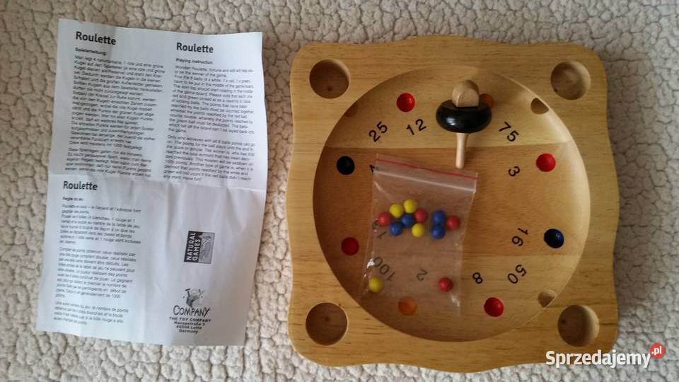 ROULETTE RULETKA rodzinna gra Puławy