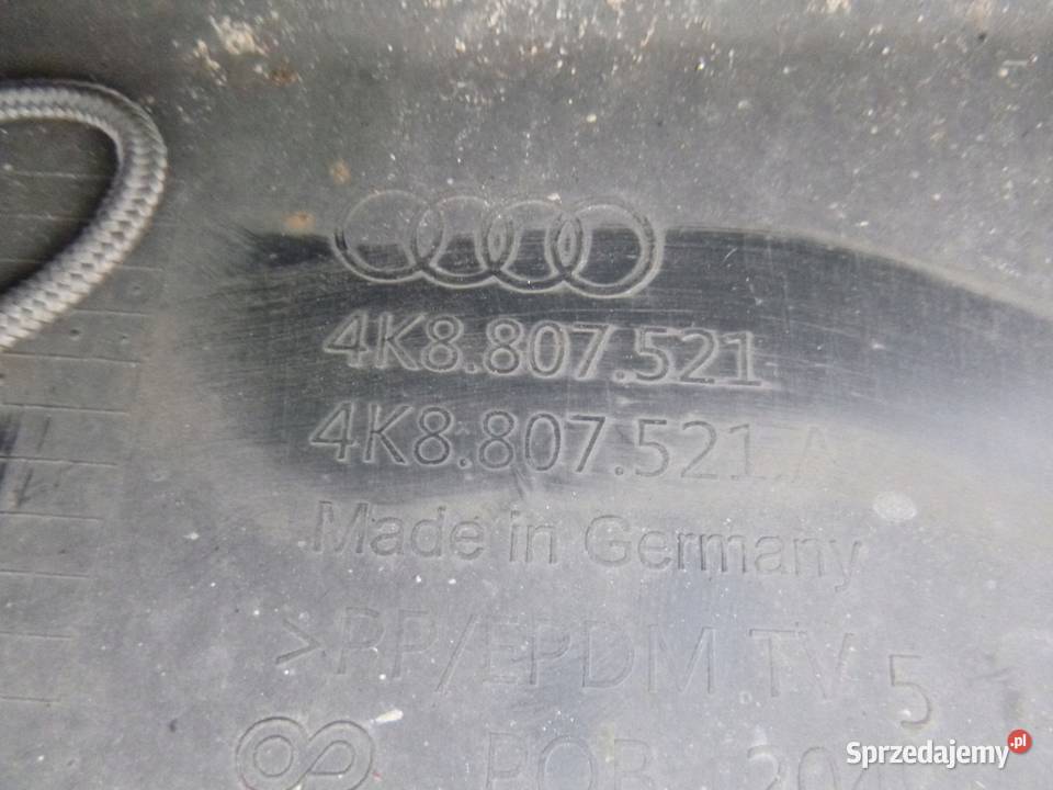 Audi A7 C8 SLine spijler dyfuzor zderzaka tył 17 lubuskie Gorzów Wielkopolski sprzedam