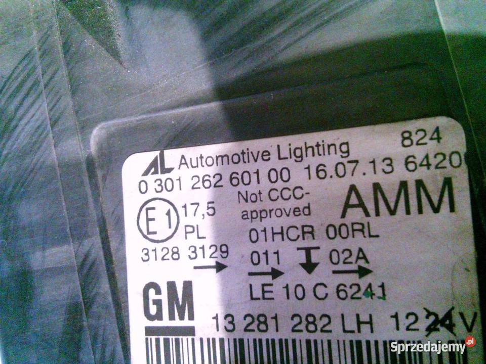 ASTRA J GTC 13r lampa lewa przód 13281282 ANGLIK Kielce