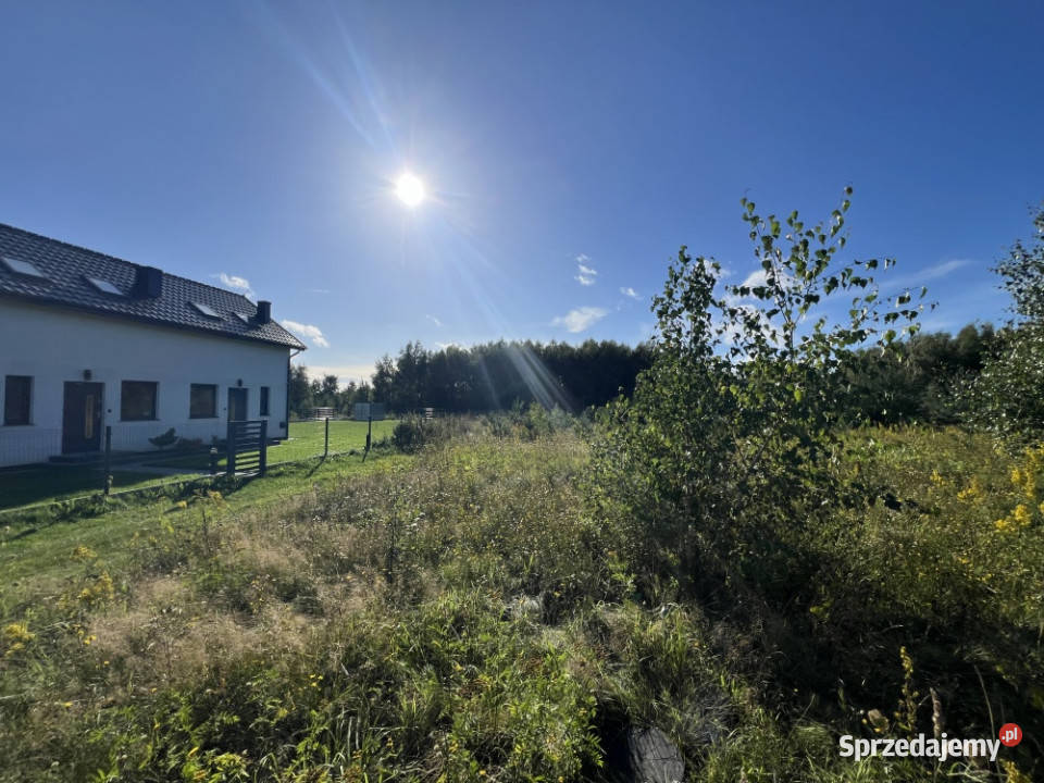 Działka z WZ lesie niedaleko Jastrzębiej Góry 987m2 sprzedam