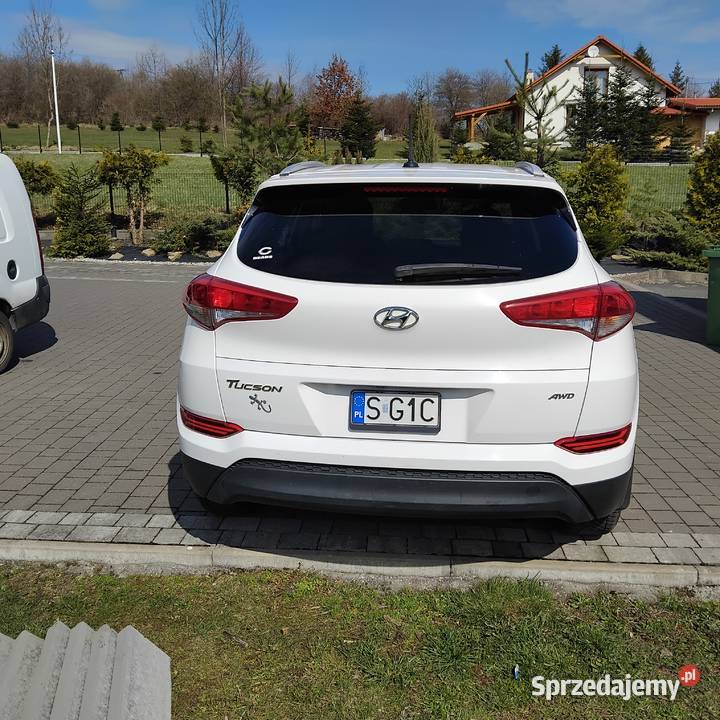 huindai tucson 2017 4x4 automat z małym śląskie Węgierska Górka