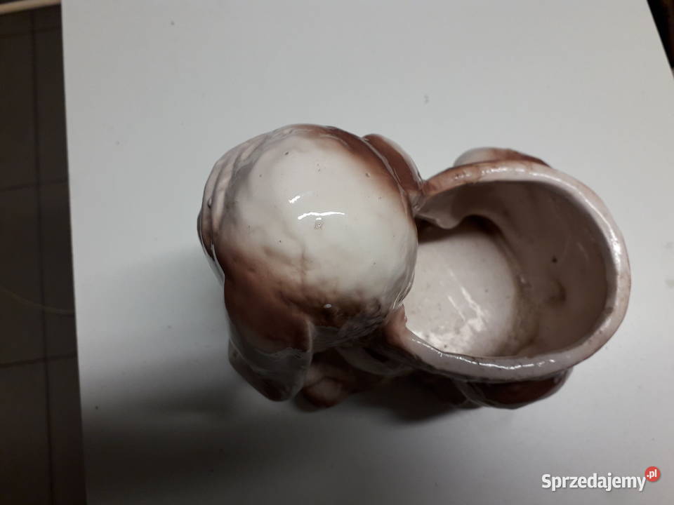 Pies cocker spaniel vintage osłona doniczki