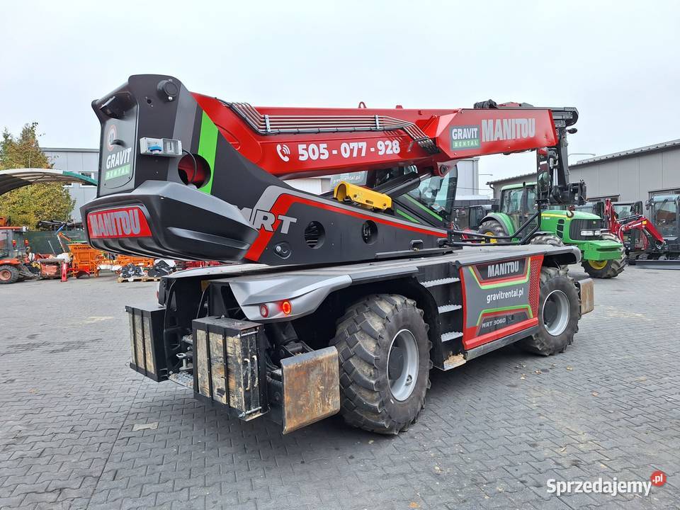 Ładowarka teleskopowa obrotowa Manitou MRT 3060 Lublin