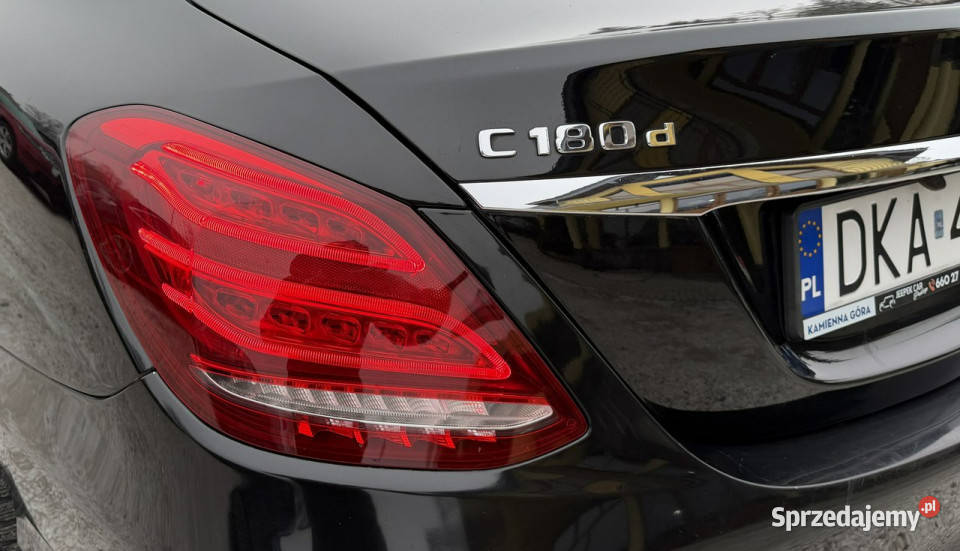Mercedes C 180 LEDNaviPDCSerwisGwarancja W205 ABS Kamienna Góra