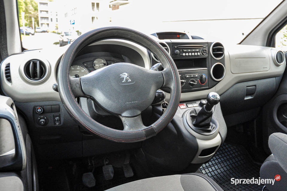 Peugeot Partner 16 LPG Lift 2012 r Bezwypadkowy Wrocław