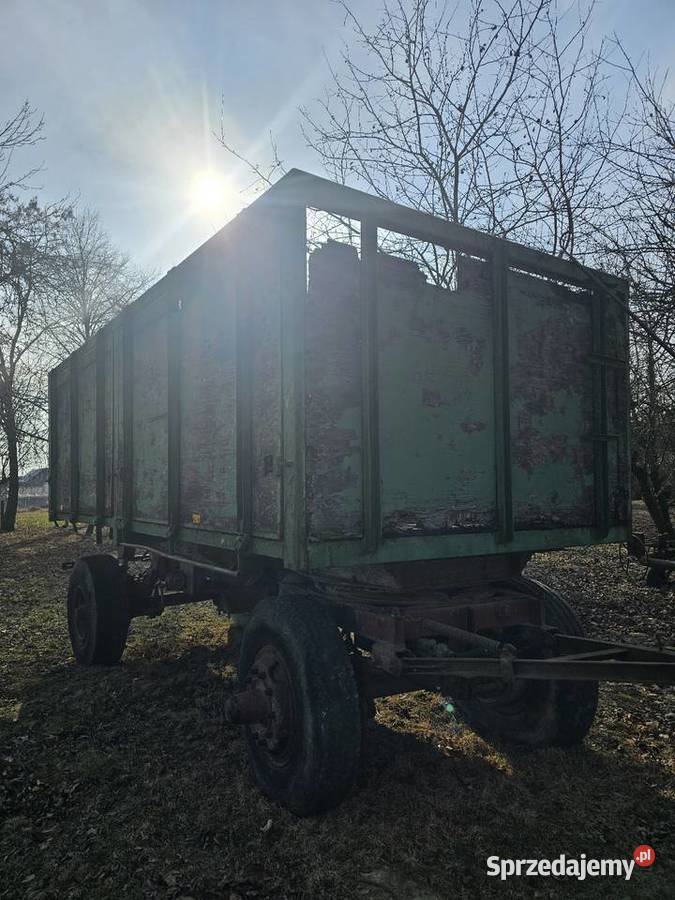 Przyczepa wywrotka z Niemiec zdrowa rama solidna Podedwórze sprzedam
