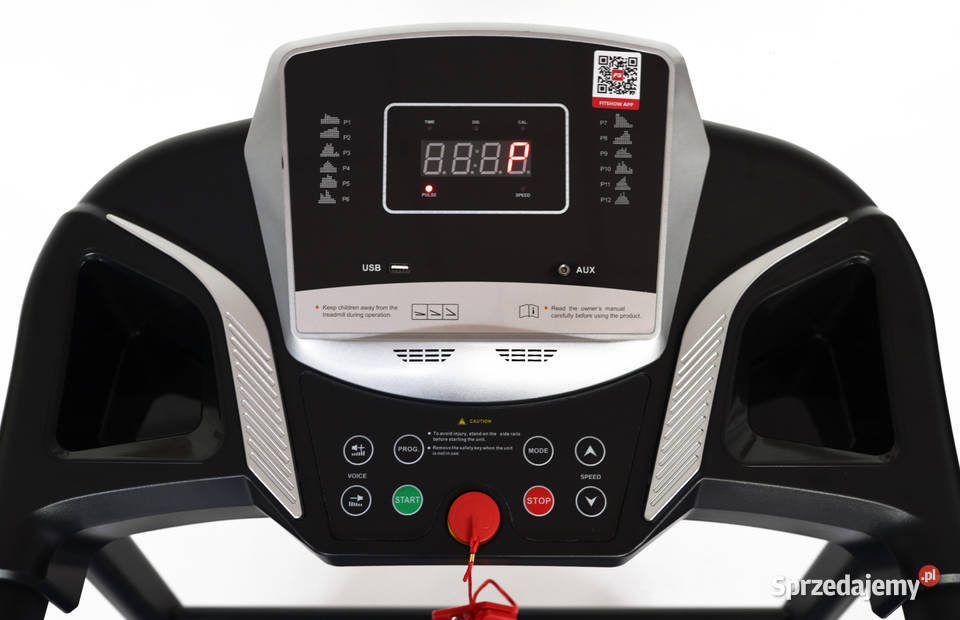 Bieżnia elektryczna domowa z uchwytami składana sprzedam