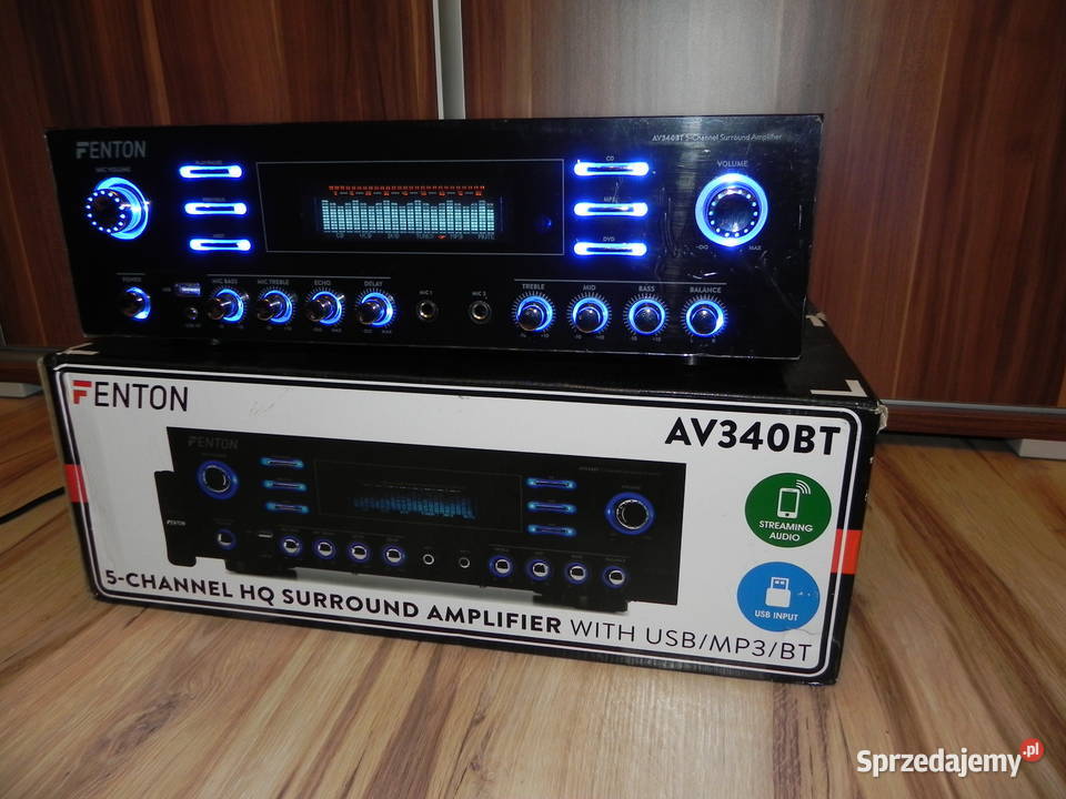 Wzmacniacz Fenton AV340BT z Bluetooth USB i Olkusz