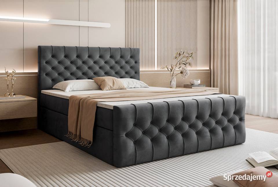 Łóżko kontynentalne Kemer różne kolory i Tarchały Małe