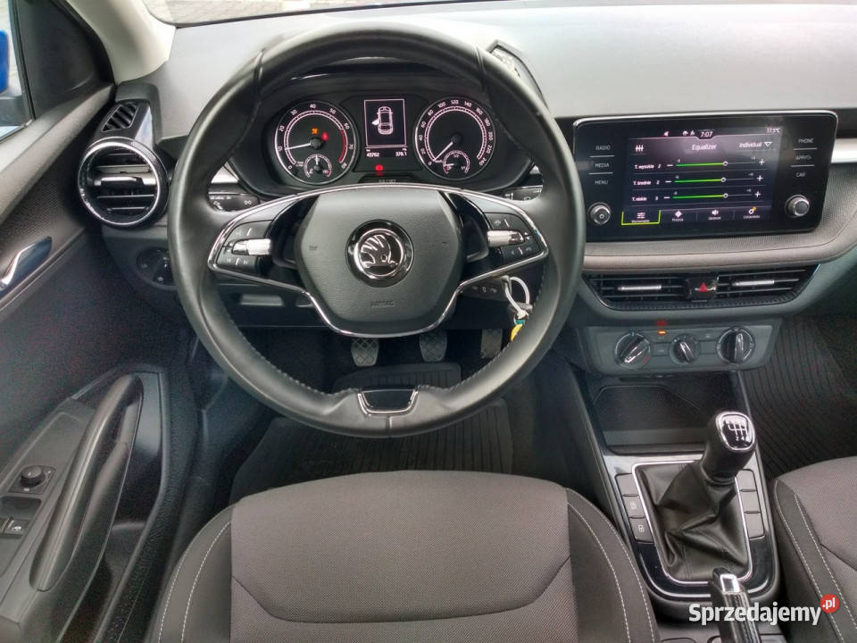 koda Fabia 10 TSI 110 kamera tempomat led elektryczne lusterka Tychy