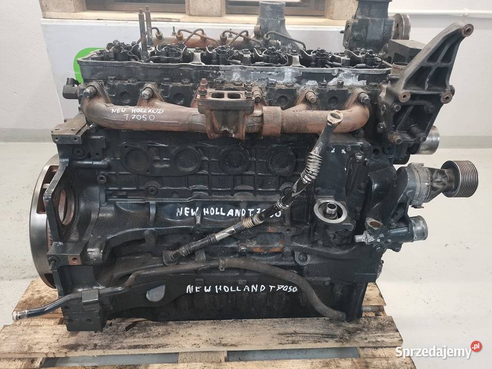 Silnik FPT 67L do Holland T 7040 Blok Wał Tłoki wielkopolskie Wilkowo
