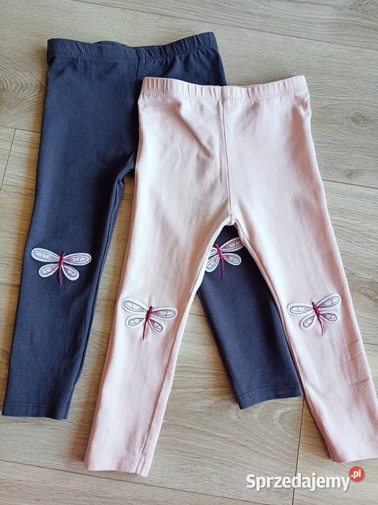 Legginsy getry dziewczęce 2pak różowe i sprzedam
