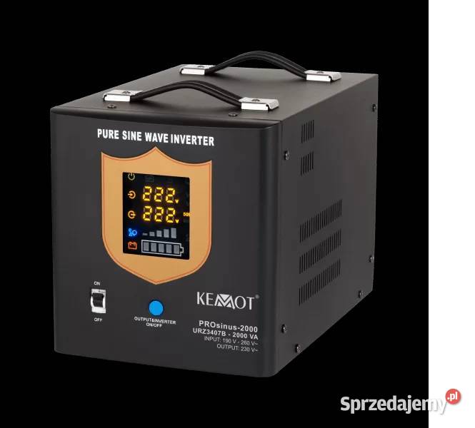 Zasilacz awaryjny KEMOT PROsinus2000 12V 230V Części i akcesoria Białystok