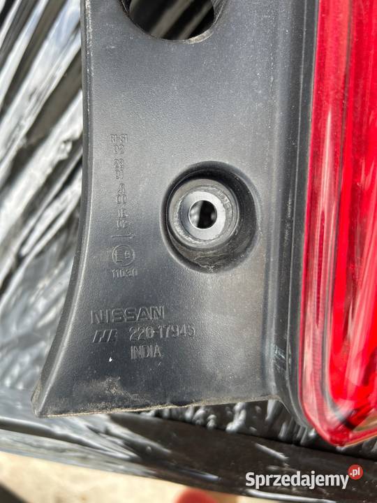 Nissan micra lampa tylna prawa prawe sprzedam