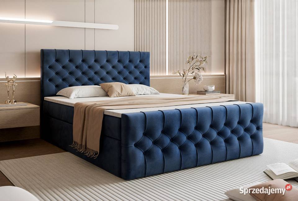 Łóżko kontynentalne Kemer różne kolory i Łóżka i materace Tarchały Małe sprzedam