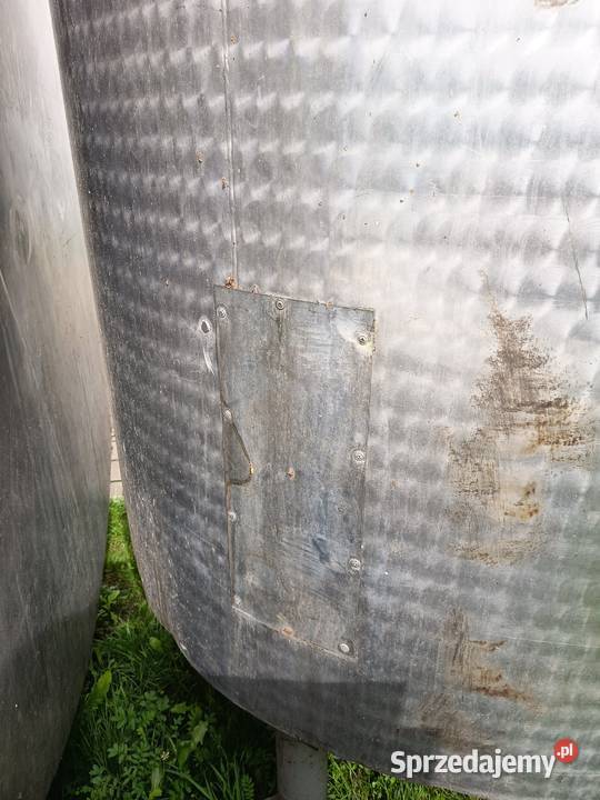 Zbiornik nierdzewny 5000L dwupłaszczowy Dobra