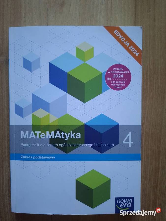 Podręcznik matematyka 4 podstawa Radomsko
