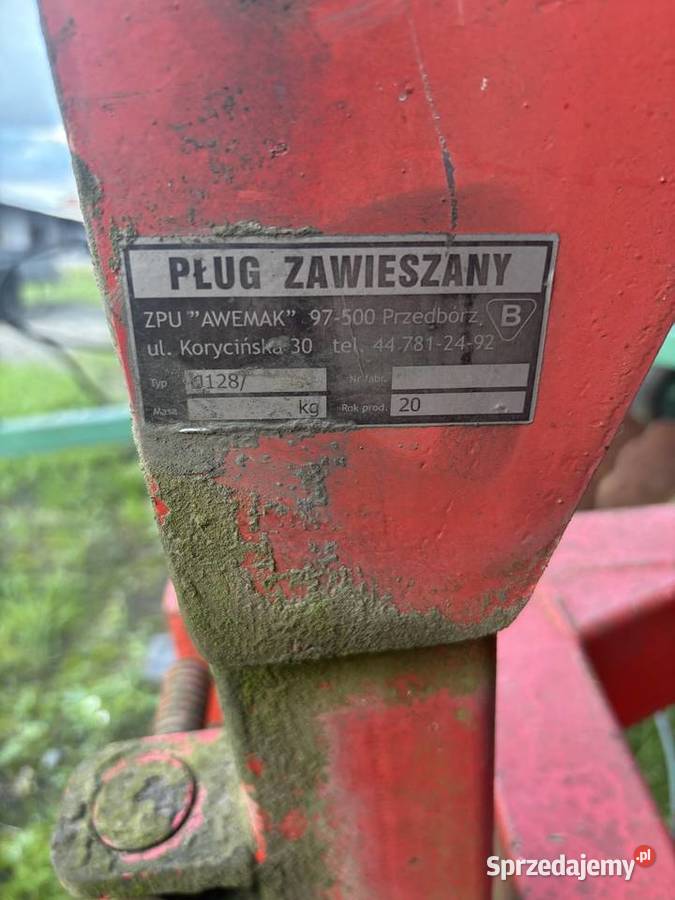 2x pług 5 skibowy Awemak typ 128 Biała Podlaska