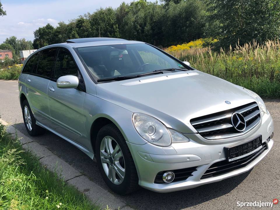 MERCEDES R 320 4 MATIC LONG z GWARANCJĄ elektrycznie ustawiane fotele Ruda Śląska