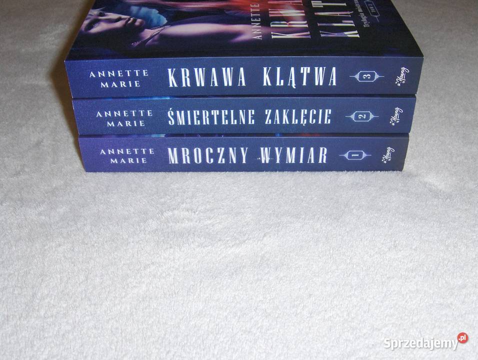 Annette Marie Trylogia mistrza magii Komplet 3