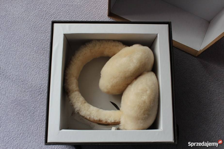 Nauszniki EMU Nowe beżowo brążowe Zima futerko sprzedam