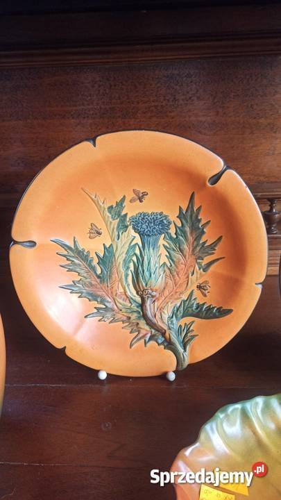 Patera Winogrono Ipsen Denmark Porcelana i szkło Gdańsk