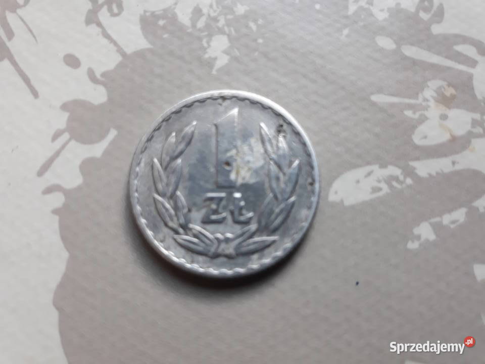 Moneta PRL 1 1949 bez znaku mennicy Destrukt