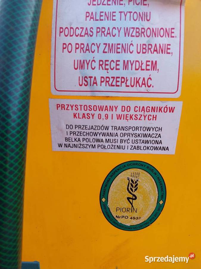opryskiwacz 400 l 12m Skotarek nieuszkodzony Chocz sprzedam