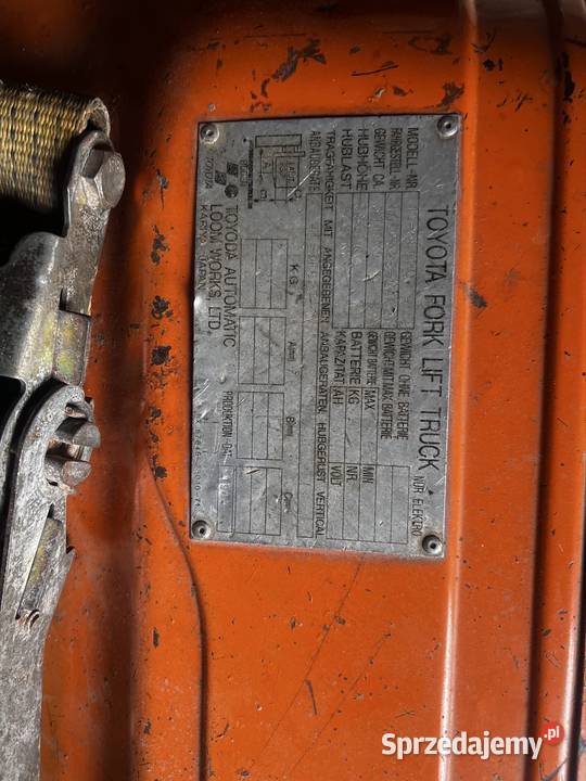 Wózek widłowy Toyota 5fg 2t LPG Toyota Gotkowice