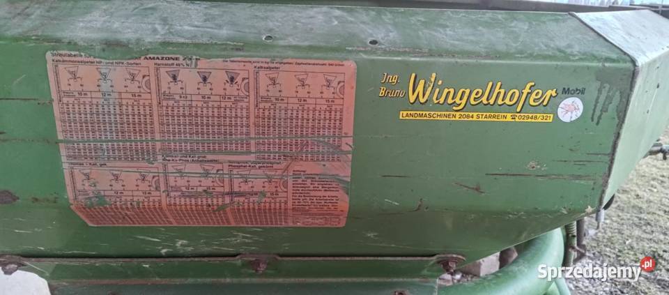 Rozsiewacz nawozów Amazone Wilkanów