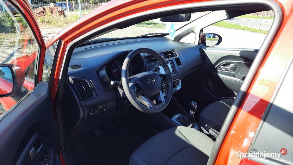 Kia Rio 12 16V Benzyna Klima Alu Navi Zadbany czujnik deszczu Kraśnik