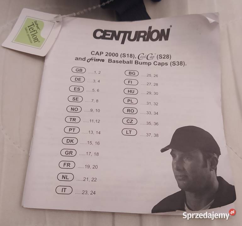 Centurion czapka ochronna Gdańsk