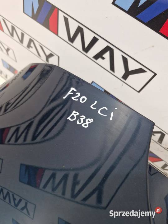 BMW F20 F21 LCI ZDERZAK TYLNY 4 PDC ORYGINAŁ B38
