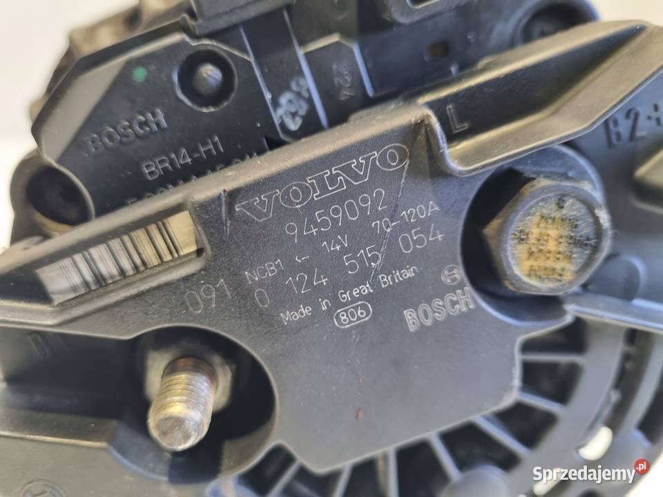 ALTERNATOR Volvo S60 V70 II 24 i bosch 9459092 osobowe Chełm