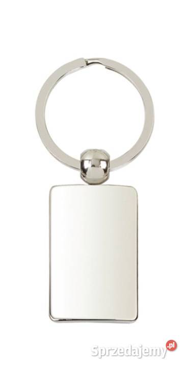 Brelok metalowy jednostronny grawer 50 breloczki Leżajsk