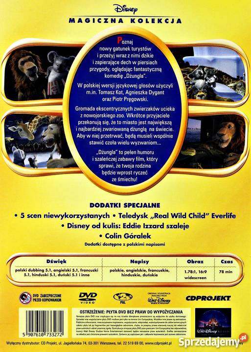 DŻUNGLA MAGICZNA KOLEKCJA DISNEY wielkopolskie Kalisz
