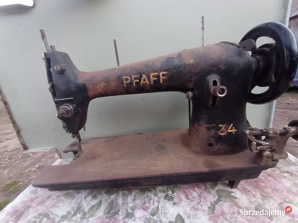 Maszyna do szycia zabytkowa Pfaff 34