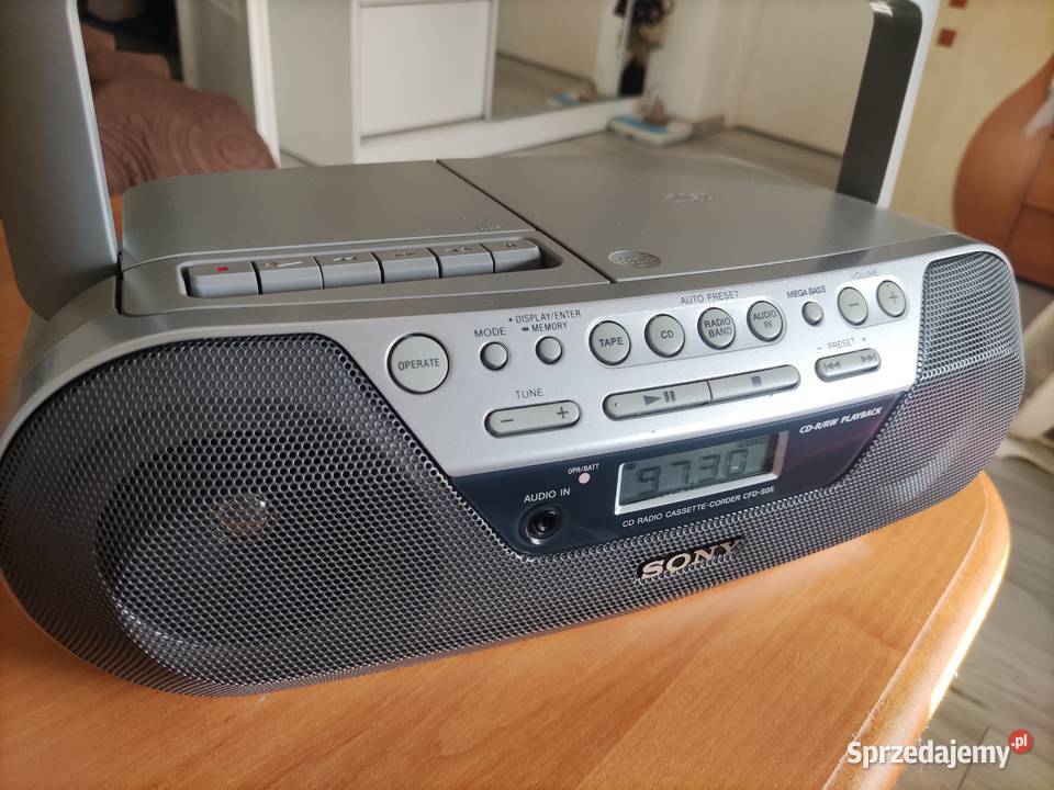 Radiomagnetofon CD SONY Powystawowy Zamość