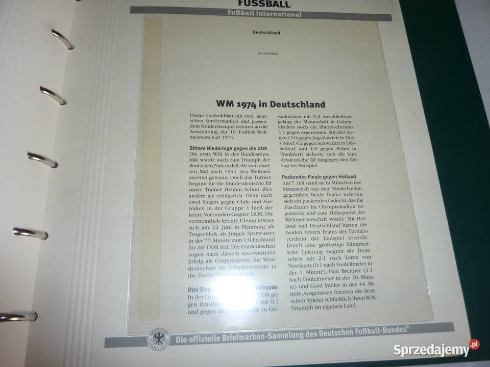 Albumy piłkarskie z olimpiad i mistrzostw cz2 Filatelistyka małopolskie Bukowno sprzedam