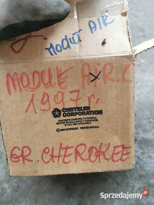 nowy modul air bag jeep gran cherokee zj dodge Gdynia