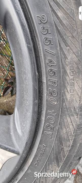 Alufelgi 20 cal 5x120 opony 255452 Trzebiatów sprzedam
