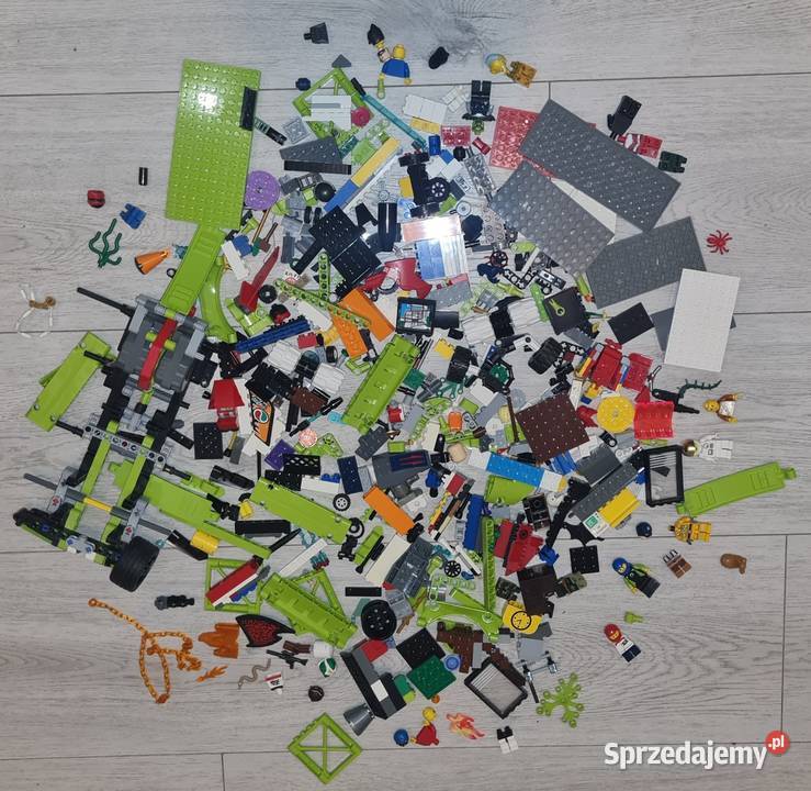 Klocki Lego figurki zestaw 7 kolorowy łódzkie Łódź