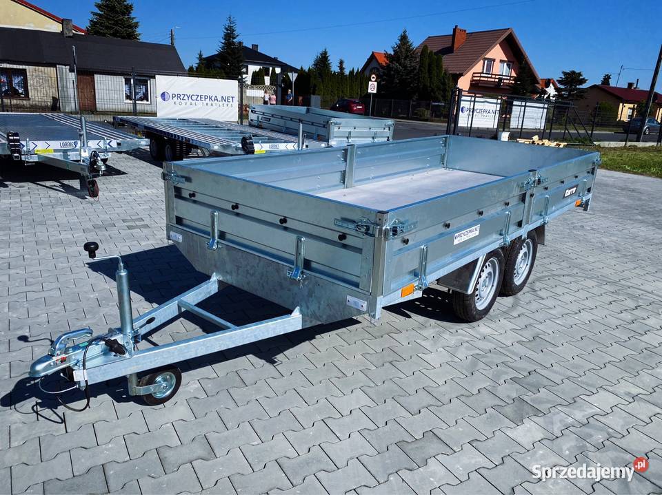 Mocna przyczepa lekka CARRO DELTA D3515 2w1 398kg sprzedam