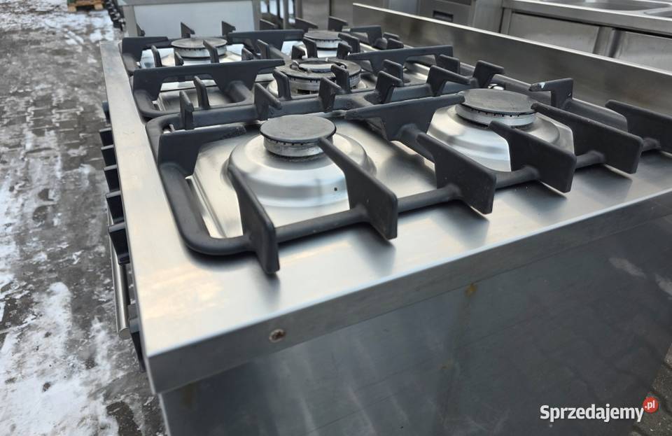 Kuchnia Gaz 5 Pal z Piekarnikiem Elekt HENDI Nowe Skalmierzyce