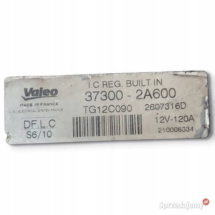 ALTERNATOR Kia Ceed 16 CRDI 373002A600 Części samochodowe Chełm