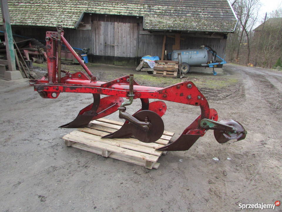 Pług zagonowy KVERNELAND 3 skibowy z Austrii nieuszkodzony Miechów