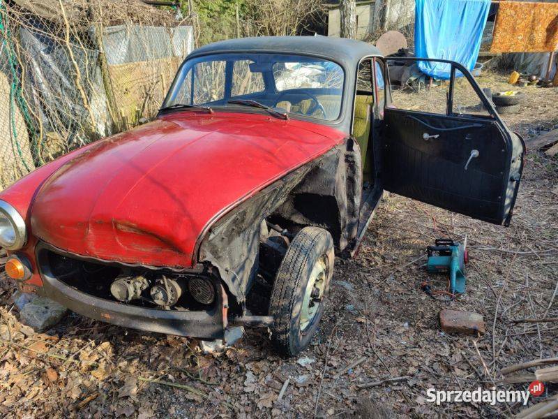 Syrena 104 kurołapka z dokumentami Łódź